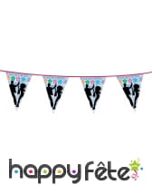 Guirlande disco de fanions