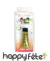 Gel doré et pailleté pour le visage, 25ml
