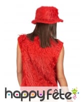 Gilet de fourrure rouge, image 2