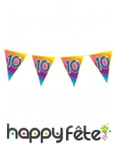 Guirlande de fanions avec âge, 5m, image 5