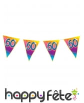 Guirlande de fanions avec âge, 5m, image 10