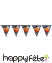 Guirlande de fanions citrouille