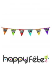 Guirlande de fanions holographiques anniversaire, image 5