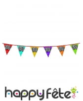 Guirlande de fanions holographiques anniversaire, image 6