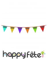 Guirlande de fanions holographiques anniversaire, image 7