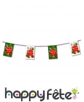 Guirlande de fanions Joyeux Noel, 450cm