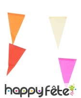 Guirlande de fanions multicolores en papier, image 2