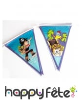 Guirlande de fanions petit Pirate de 2,7m, image 2