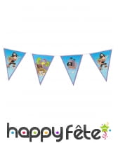 Guirlande de fanions petit Pirate de 2,7m