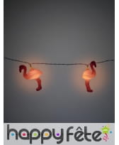 Guirlande de flamants roses lumineux, 210cm, image 1
