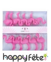 Guirlande de flamants roses lumineux, 210cm, image 2