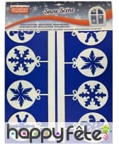 Guirlande de Flocons blancs en feutrine adhésive, image 1