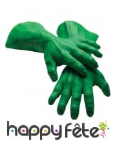 Gants de Hulk pour adulte