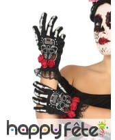 Gants de Lady Calavera pour femme