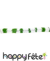 Guirlande de la st patrick vert/blanc