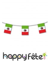 Guirlande drapeau Mexique de 5 mètres