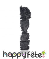 Guirlande de papier noir, 3m