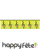 Guirlande de pavillon Vive la Musique