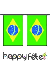 Guirlande de pavillons "Brésil"