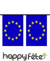 Guirlande de pavillons "Conseil de l'Europe"