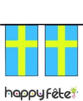 Guirlande de pavillons "Suède"