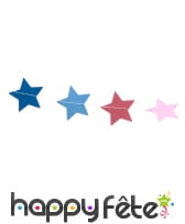 Guirlande de petites étoiles colorées, 3m, image 1