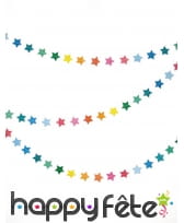 Guirlande de petites étoiles colorées, 3m, image 2