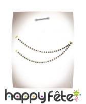 Guirlande de petites étoiles dorées 3m, image 2