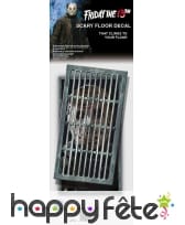 Grille de sol Jason Vendredi 13, décoration