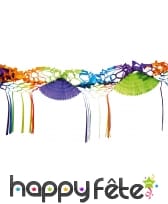 Guirlande de serpentins multicolores en papier, 4m, image 1