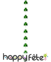 Guirlande de trèfles en carton