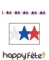 Guirlande étoiles Amérique en papier de 366cm, image 1