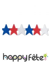 Guirlande étoiles Amérique en papier de 366cm