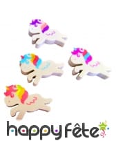 Gomme en forme de licorne