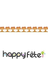 Guirlande en tissu de palmier 3m