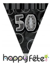 Guirlande fanions âge fond bulles, image 4