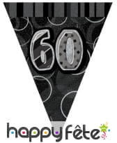 Guirlande fanions âge fond bulles, image 3