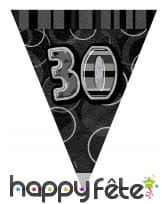 Guirlande fanions âge fond bulles, image 5