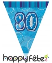 Guirlande fanions âge fond bulles, image 12