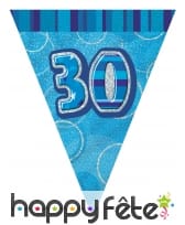 Guirlande fanions âge fond bulles, image 11