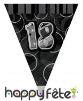 Guirlande fanions âge fond bulles, image 6