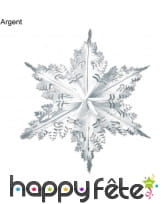 Grand flocon de neige décoratif de 61cm, image 1