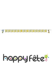 Guirlande Happy birthday de 240cm, Zou