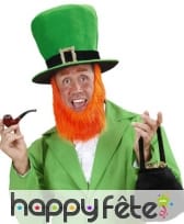 Grand haut de forme Saint patrick et barbe