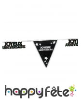 Guirlande Joyeux Anniversaire pailletée, 6m, image 1