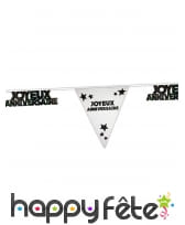 Guirlande Joyeux Anniversaire pailletée, 6m, image 2