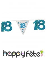 Guirlande Joyeux Anniversaire pailletée, 6m, image 4