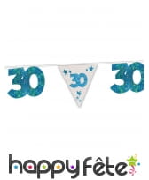 Guirlande Joyeux Anniversaire pailletée, 6m, image 8