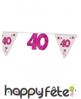 Guirlande Joyeux Anniversaire pailletée, 6m, image 11