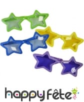 Grandes lunettes étoiles en métal, image 1